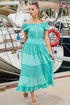 Kleid Blau 23F-840/6 C FRESH COTTON